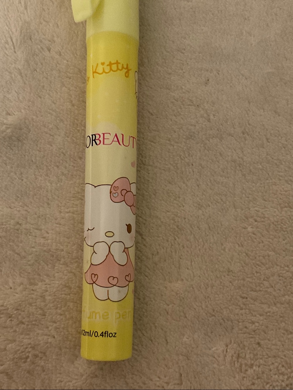 Hello Kitty Yellow and Pink Kids Perfume Pen
